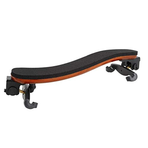 Violin Shoulder Rest Wooden Universal 3 4 4 4 Size Violin Shoulder Pad for Professional and Beginners