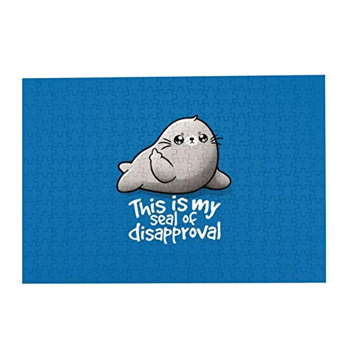 Yangyingb Seal of Disapproval Puzzles for Adult 300 Piece Jigsaw Puzzles Game Kid Toy Gifts Decorations