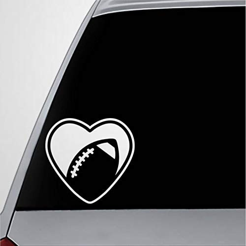 Football Lover Phone Love Vinyl Cars Decal Sticker   Auto Decals  and  Decal Sticker for Computer  Cup?Vans  Motorcycle  Window Bumper Trucks Laptop  Mug  Bottle.
