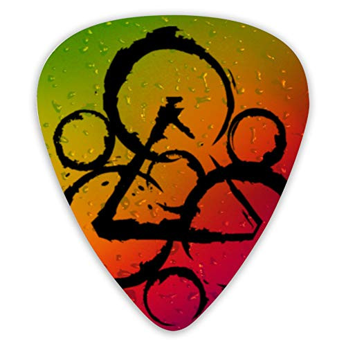 Rockfeeltee 12 Pack Universal Plastic Guitar Picks Coheed and cambria Guitar Picks For Acoustic And Electric Guitar