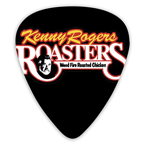 Rockfeeltee 12 Pack Universal Plastic Guitar Picks Kenny Rogers Guitar Picks For Acoustic And Electric Guitar