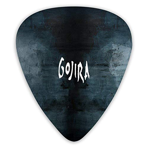 Rockfeeltee 12 Pack Universal Plastic Guitar Picks Gojira Guitar Picks For Acoustic And Electric Guitar
