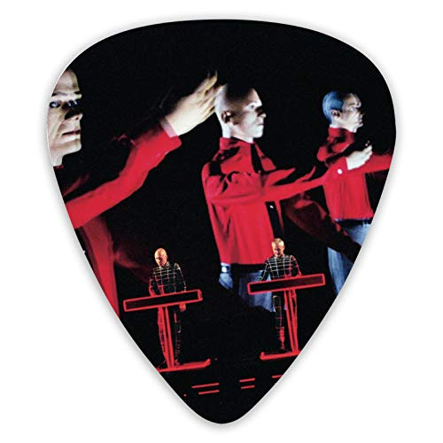 Rockfeeltee 12 Pack Universal Plastic Guitar Picks Kraftwerk Pop Guitar Picks For Acoustic And Electric Guitar