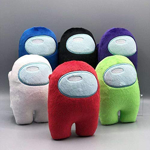 Stuffed Animals and Plush Toys Among Us Plush Among Us Game Plush Toy with Music Kawaii Stuffed Doll Cute Red Small Among Us Plushie Creative Toys -Color Green 1pc Height Other- Stuffed Animals and Plush Toys Among Us Plush Among Us Game Plush Toy with Music Kawaii Stuffed Doll Cute Red Small Among Us Plushie Creative Toys -Color Green 1pc Height Other-