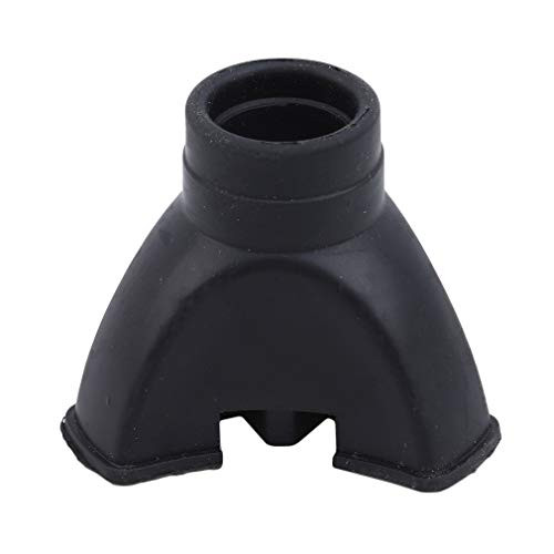 TraveT Cane Tip Quad Rubber Replacement Foot Pad for Walking Canes Stable Three Point  Self Standing Tripod Stand