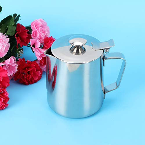 Coffee Milk Frothing Leftwei Milk Frother Cup 350ml Stainless Steel Coffee Pitcher Milk Craft Coffee Latte Frothing Art Jug Pitcher Mug Cup with Lid Coffee Milk Frothing Cup Coffee Milk Frothing Leftwei Milk Frother Cup 350ml Stainless Steel Coffee Pitcher Milk Craft Coffee Latte Frothing Art Jug Pitcher Mug Cup with Lid Coffee Milk Frothing Cup