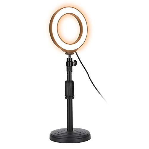 Junluck Live Fill Light  3 Color Lighting Ring Fill Light  Adjustable Brightness LED Selfie Light  for Indoor Filling Lights Outdoor Photography Lights