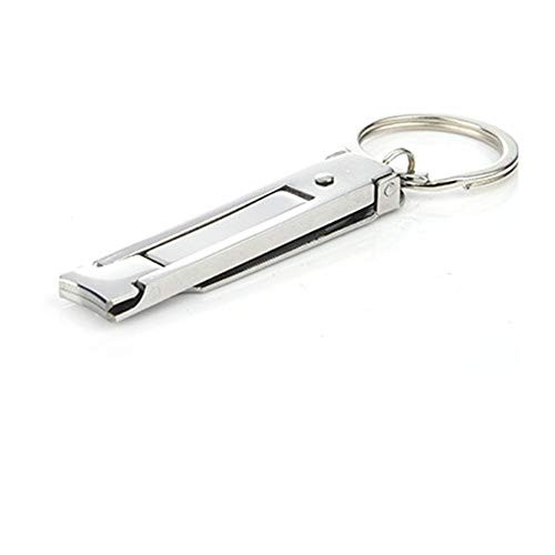 YuxahiugZjd Nail Clippers  Adult Nail Clippers Stainless Steel Silver Nail Clippers 1260mm Stainless Steel Folding Nail Clippers Ultra-Thin