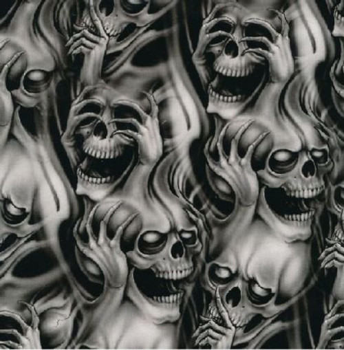 Hydrographics Film - Hydro Dip Film - Hydrographic Film - Water Transfer Printing - Hydro Dipping - Hear No Speak No See No Evil - 1 Sq. Meter Hydrographics Film - Hydro Dip Film - Hydrographic Film - Water Transfer Printing - Hydro Dipping - Hear No Speak No See No Evil - 1 Sq. Meter