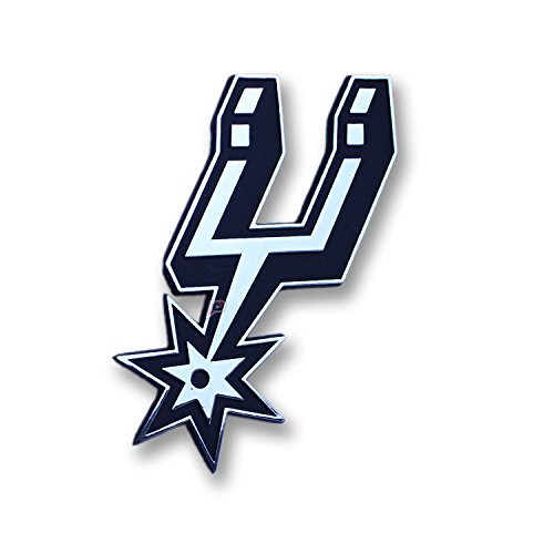 Patch Collection San Antonio Spurs Chrome Auto Solid Metal Emblem