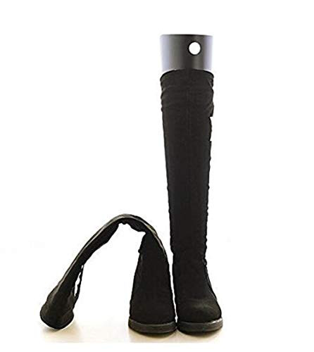 SYBL 2 Pairs-4 Sheets- Boot Shaper Form Inserts Tall Boot Support Shaper Thicken Shoe Tree Shape Holder for Women and Men Black 16 Inches