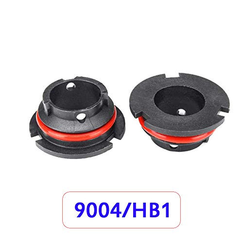 2PCS Adapter Holder Base Sockets Retainer for Car LED Headlight Bulb -9004-
