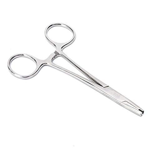 ?2021 New Year ??????????Multiple Sizes Sanitary Safe Piercing Pliers  Stainless Steel Durable Piercing Forceps  for Belly Button Professional Use Nose Ear-4mm-