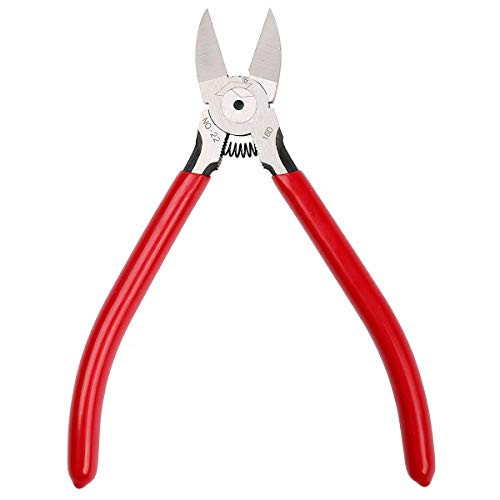 Oral-Q Wire Cutter  6   Electrical Cable Cutting Plier Side Snips Flush Cutter Diagonal Pliers Cutting Pliers Tool  Stripper Wire Side Trimmer Non-Slip Handles