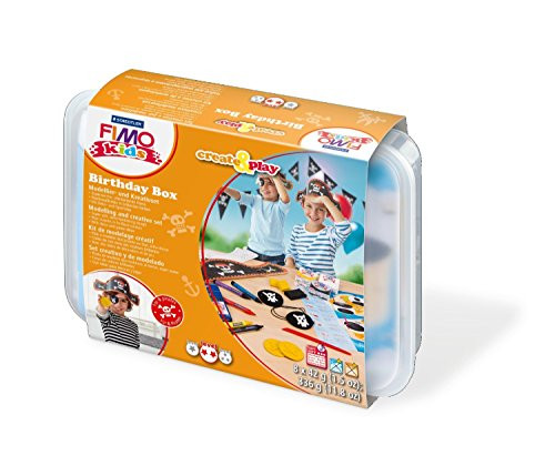 Staedtler 8033 05 FIMO Kids Create and Play Birthday Box Pirate