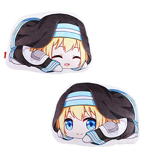 futurecos Fire Force Iris Cute Plush Toy Pillows Anime Throw Pillows Figure Plushie Back Cushions