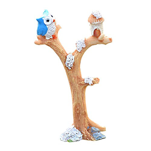 Da.Wa Micro Landscape Scenery Landscape Model Mini Tree Fork Owl Shape Model Railway Scenery DIY Decoration Ornaments Accessories Da.Wa Micro Landscape Scenery Landscape Model Mini Tree Fork Owl Shape Model Railway Scenery DIY Decoration Ornaments Accessories