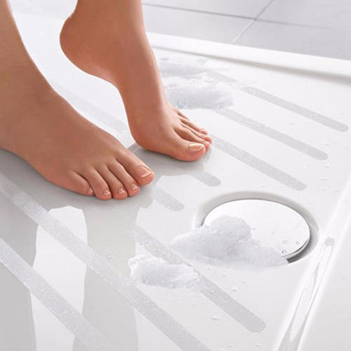 wsloftyGYd Anti Slip Bath Grip Stickers Non Slip Shower Strips Flooring Safety Tape Mat Pad Bathroom Non-Slip-on Bathtub  Non-Slip Strip