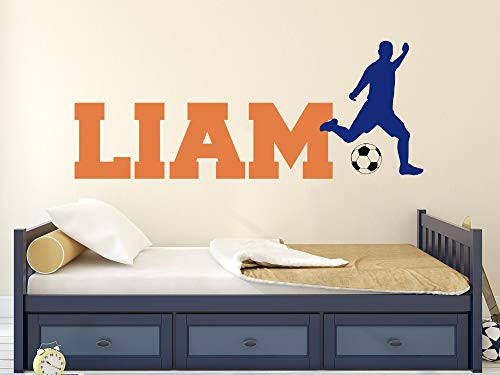 Wall Stickers Decal Wall Art 39.4 x 19.68 Inch Soccer Name Decal Soccer Wall Decal Soccer Name Wall Decal Soccer Wall Decor Soccer Decal Custom Name Soccer Decor Soccer Player Wall Stickers Decal Wall Art 39.4 x 19.68 Inch Soccer Name Decal Soccer Wall Decal Soccer Name Wall Decal Soccer Wall Decor Soccer Decal Custom Name Soccer Decor Soccer Player