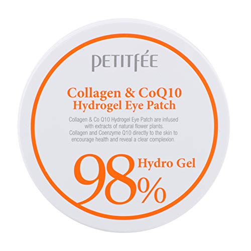 Petitfee Collagen  and  CoQ10 Hydrogel Eye Patch  60 Patches  1.4 g Each