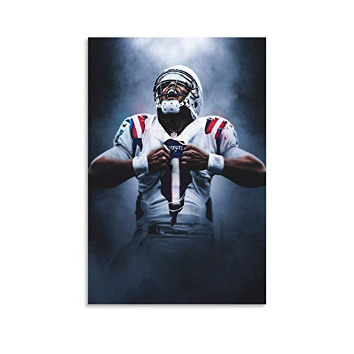 American Football Cam Newton Player Sport Poster Poster Decorative Painting Canvas Wall Art Living Room Decor Posters Bedroom Painting 12x18inch-30x45cm- American Football Cam Newton Player Sport Poster Poster Decorative Painting Canvas Wall Art Living Room Decor Posters Bedroom Painting 12x18inch-30x45cm-