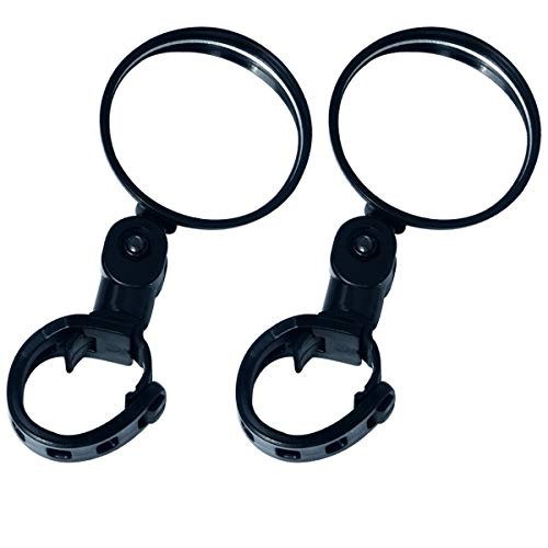 OUTTEEY Bike Mirror 2pcs Bicycle Cycling Rear View Mirrors Safe Rearview Mirror Adjustable Handlebar Mounted Plastic Convex Mirror for Road Bikes Mountain Bikes OUTTEEY Bike Mirror 2pcs Bicycle Cycling Rear View Mirrors Safe Rearview Mirror Adjustable Handlebar Mounted Plastic Convex Mirror for Road Bikes Mountain Bikes