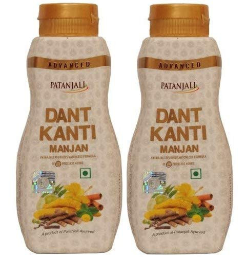 Patanjali Advance Dant Kanti Manjan  100g -Pack of 2-