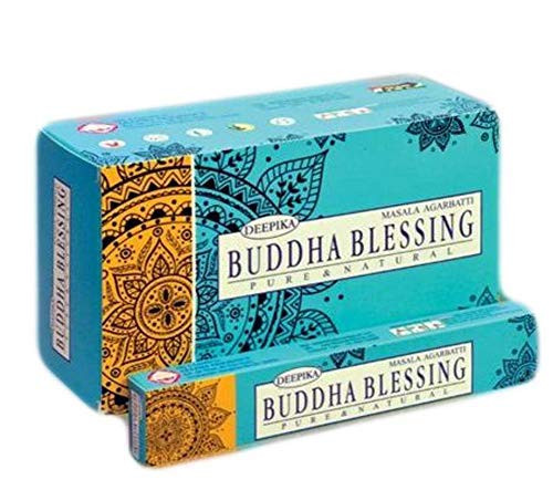 Deepika Buddha Blessings Incense Sticks 15gms - 12 Packs