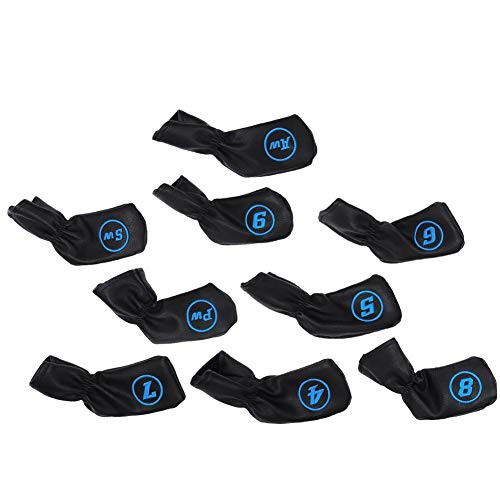 Simlug Golf Club Headcover Club Cover Putter Head Cover for Clubs Course Golfers Lovers Beginners-Black- Simlug Golf Club Headcover Club Cover Putter Head Cover for Clubs Course Golfers Lovers Beginners-Black-