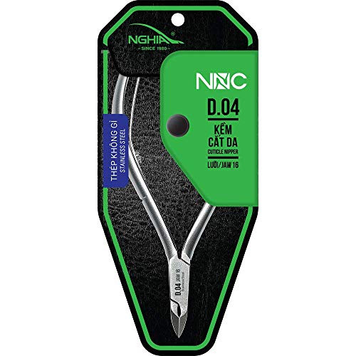 Stainless Steel Cuticle Nipper D-04 Jaw 12 - Kem Nghia Nipper Stainless Steel Cuticle Nipper D-04 Jaw 12 - Kem Nghia Nipper