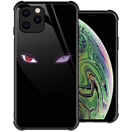 iPhone 11 Pro Max Case  Different Eyes iPhone 11 Pro Max Cases  Tempered Glass Back Plus Soft Silicone TPU Shock Protective Case for Apple iPhone 11 Pro Max