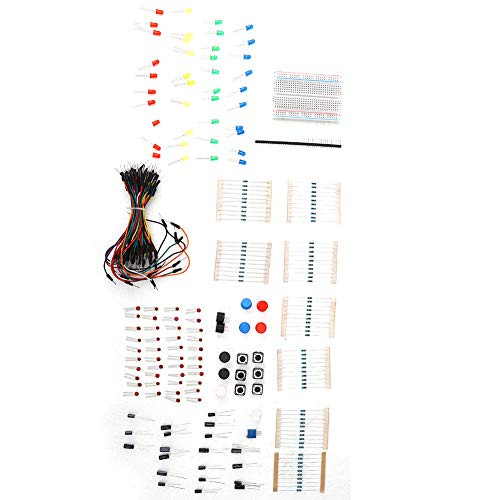 Naroote ?????? ?????? ?????? Resistor  Easy to Use Consumer Electronics Practical Kit Resistor Buzzer  Durable Electrical Experiments Electronic DIY Projects Electronic for Beginners