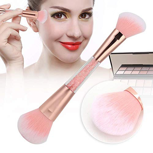 Double Head Blusher Brush for Salon for Makeup Beginners for Travel