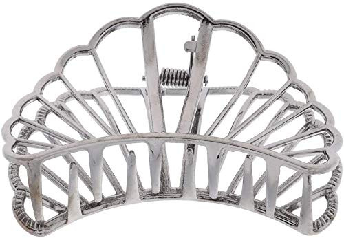 Large Metal Claw Clips Hollow Non-slip Hair Catch Jaw Clamp Hair Clip Hair Accessories - Black Large Metal Claw Clips Hollow Non-slip Hair Catch Jaw Clamp Hair Clip Hair Accessories - Black