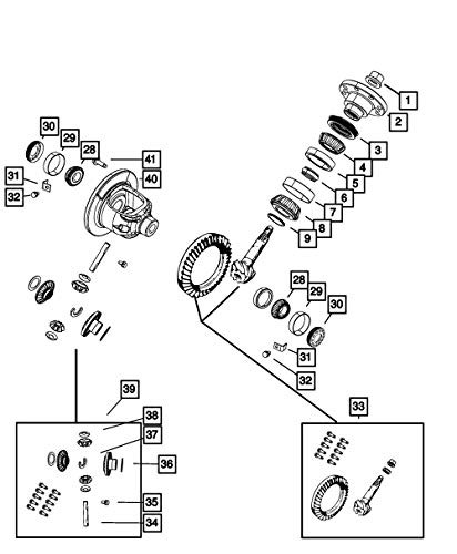 Mopar 5207 0339AC  Differential Pinion Seal