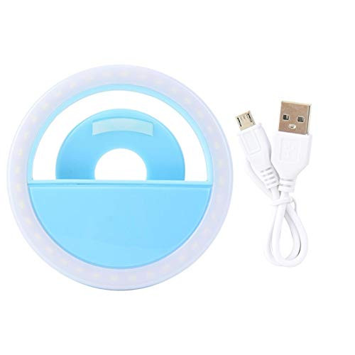 DAUERHAFT Selfie Photo Lighting  Plastic for Durable and Shockproof LED Rings Light an Enhanced Light for Photo and Video