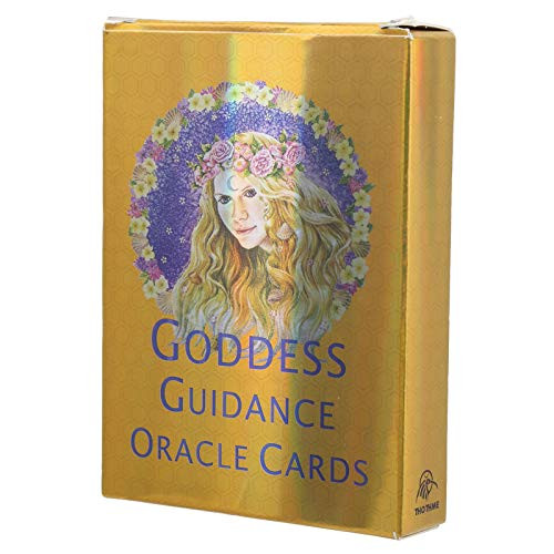 Goddess Oracle Card 44 Pcs Hologram Paper English Version Tarot Cards Fate Divination Board Game Suitable for Beginners and Experienced Readers Convenient for Use Stable and Durable Goddess Oracle Card 44 Pcs Hologram Paper English Version Tarot Cards Fate Divination Board Game Suitable for Beginners and Experienced Readers Convenient for Use Stable and Durable