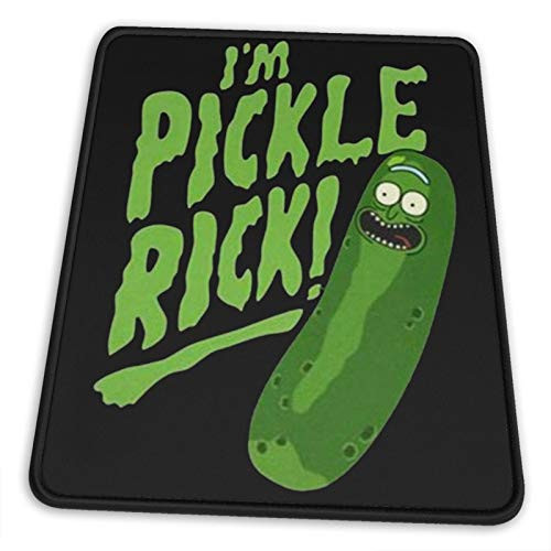 Luremol Computer Mouse Pad with Non-Slip Rubber Base I m Pickle Rick  Mouse Pad Notebook Mouse for Computer 7 X 8.6 in