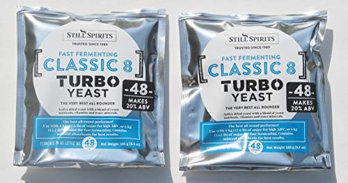 Still Spirits Classic 8 - 48 Hour Turbo Yeast -Pack of 2-