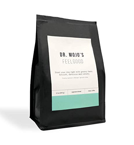 Medium Roast  Coffee Grounds  Dr Mojo Coffee Roasters  12 ounces. Feelgood Blend.