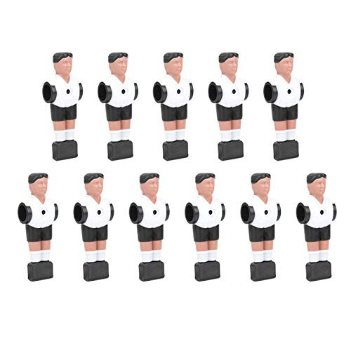 Cerlingwee Table Soccer Ball Man  Table Football Game Accessory Table Football Man  11Pcs Portable 1.4M for Beginner Football Game Entertainment Indoor
