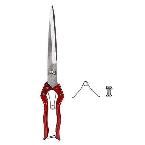 Cryfokt Spring Loaded with Non-Slip Handle Sheep Shears  Manual Sheep Wool Shears  for Rabbits Horses Pets Sheep