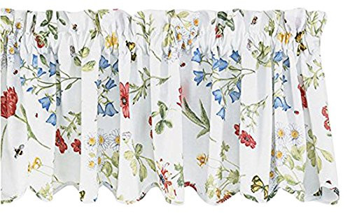 Park Designs Wildflower Window Treatment Tier, 72 x 24