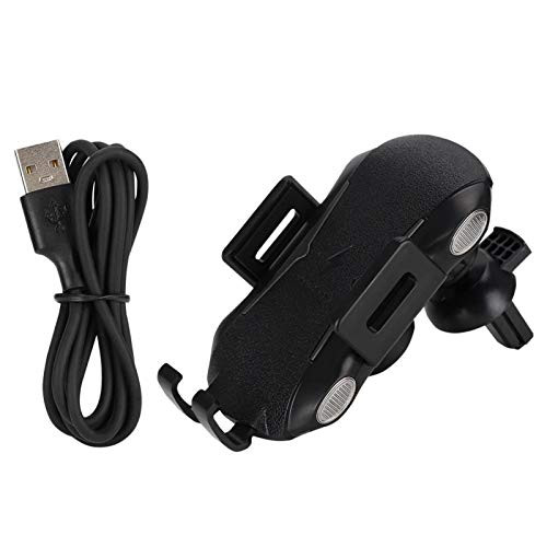 Flexibly Foreign Body Detection Wireless Charger 360° Rotation 10W 7.5W 5W Vehicle-Mounted Bracket Easily Fix Mute Design for Mobile Phone