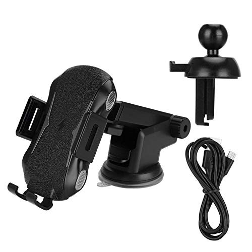Wireless Charger 360° Rotation Vehicle-Mounted Bracket Wireless Foreign Body Detection for Smartphones