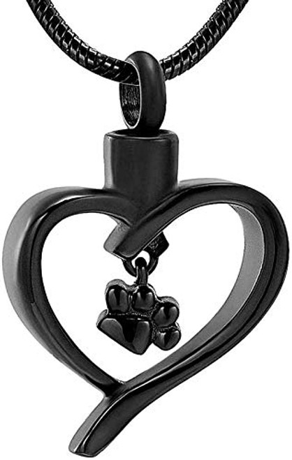 Urn Necklace for Ashes Cremation Urn Necklace Ashes Keepsake Urn Necklace Cremation Jewellery Cremated Stainless Steel Paws in My Heart Memorial pet cat and Dog Funeral Souvenir Pendant Urn Necklace for Ashes Cremation Urn Necklace Ashes Keepsake Urn Necklace Cremation Jewellery Cremated Stainless Steel Paws in My Heart Memorial pet cat and Dog Funeral Souvenir Pendant