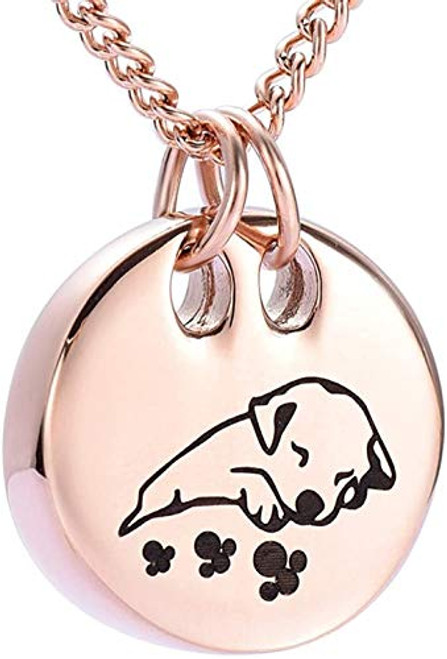 Urn Necklace for Ashes Cremation Urn Necklace Pet Cremation Jewelry for Ashes Pendant Locket Holder Ash Urn Necklaces for Ashes Memorial Keepsake Jewelry for Pet s cat Dog s Ashes-Rose_Golden Urn Necklace for Ashes Cremation Urn Necklace Pet Cremation Jewelry for Ashes Pendant Locket Holder Ash Urn Necklaces for Ashes Memorial Keepsake Jewelry for Pet s cat Dog s Ashes-Rose_Golden