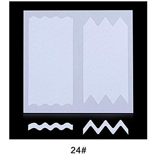 Patch Form Guide Sticker 2Pcs Set Nail-Art Stencil Stickers Form-Guide Fringe Salon Tips-Design French Manicure Folie French Nail Decals Diy Smile Tips-10 Patch Form Guide Sticker 2Pcs Set Nail-Art Stencil Stickers Form-Guide Fringe Salon Tips-Design French Manicure Folie French Nail Decals Diy Smile Tips-10