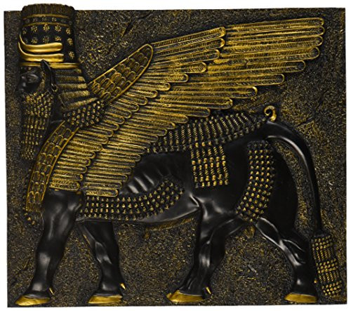 Design Toscano Assyrian Winged Bull Wall Sculpture