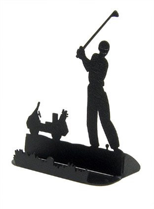 Innovative Fabricators  Inc. Male Golf Business Card Holder